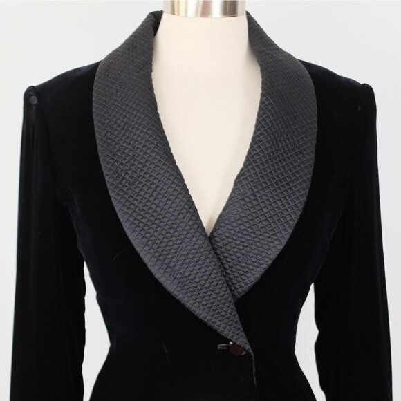 Ralph Lauren Jacket Purple Label Collection tailcoat jacket sz 6 velvet tuxedo - Picture 7 of 12